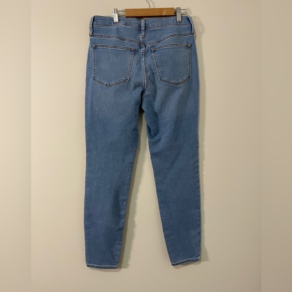 J. Crew Womens Jeans Size 29 Blue 9” Mid Rise Skinny Denim Bottoms - Picture 6 of 11